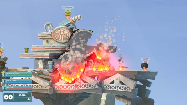 Worms WMD - Screenshot 1 - Gamescom 2015