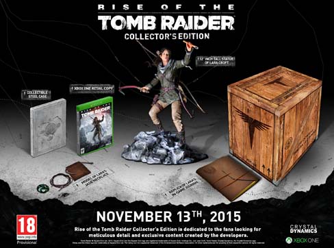 Square Enix announces exclusive Rise of the Tomb Raider Collector’s Edition for Xbox One_1