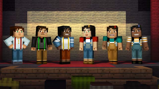 Minecraft update: Story Mode Skin Pack now available