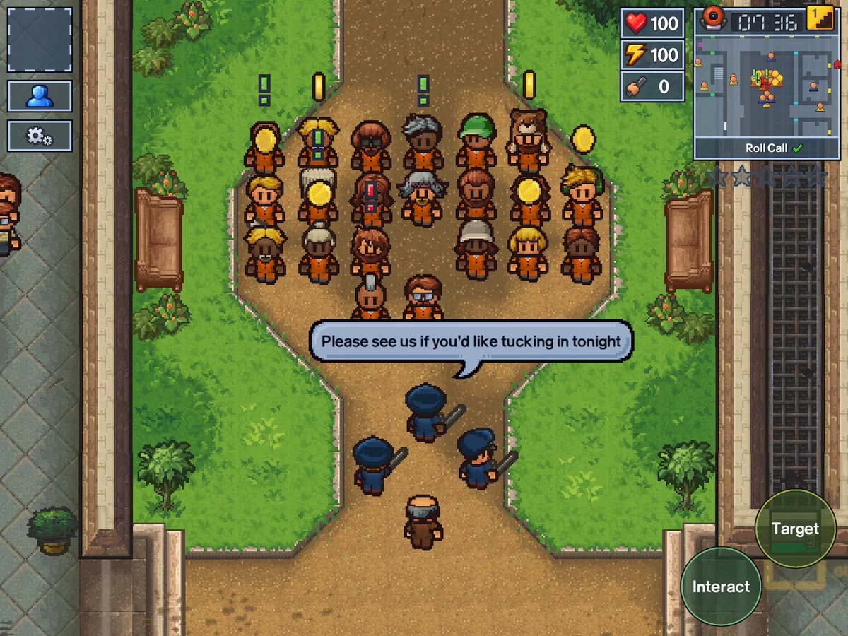 The Escapists 2: Pocket Breakout Plans Mobile Escape