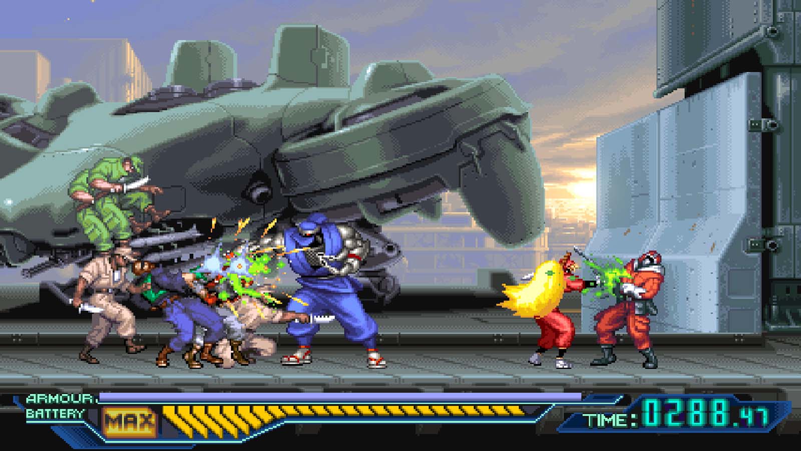 The Ninja Saviors Return of the Warriors