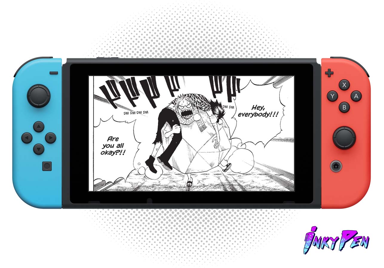 Manga Now On Nintendo Switch With Inkypen