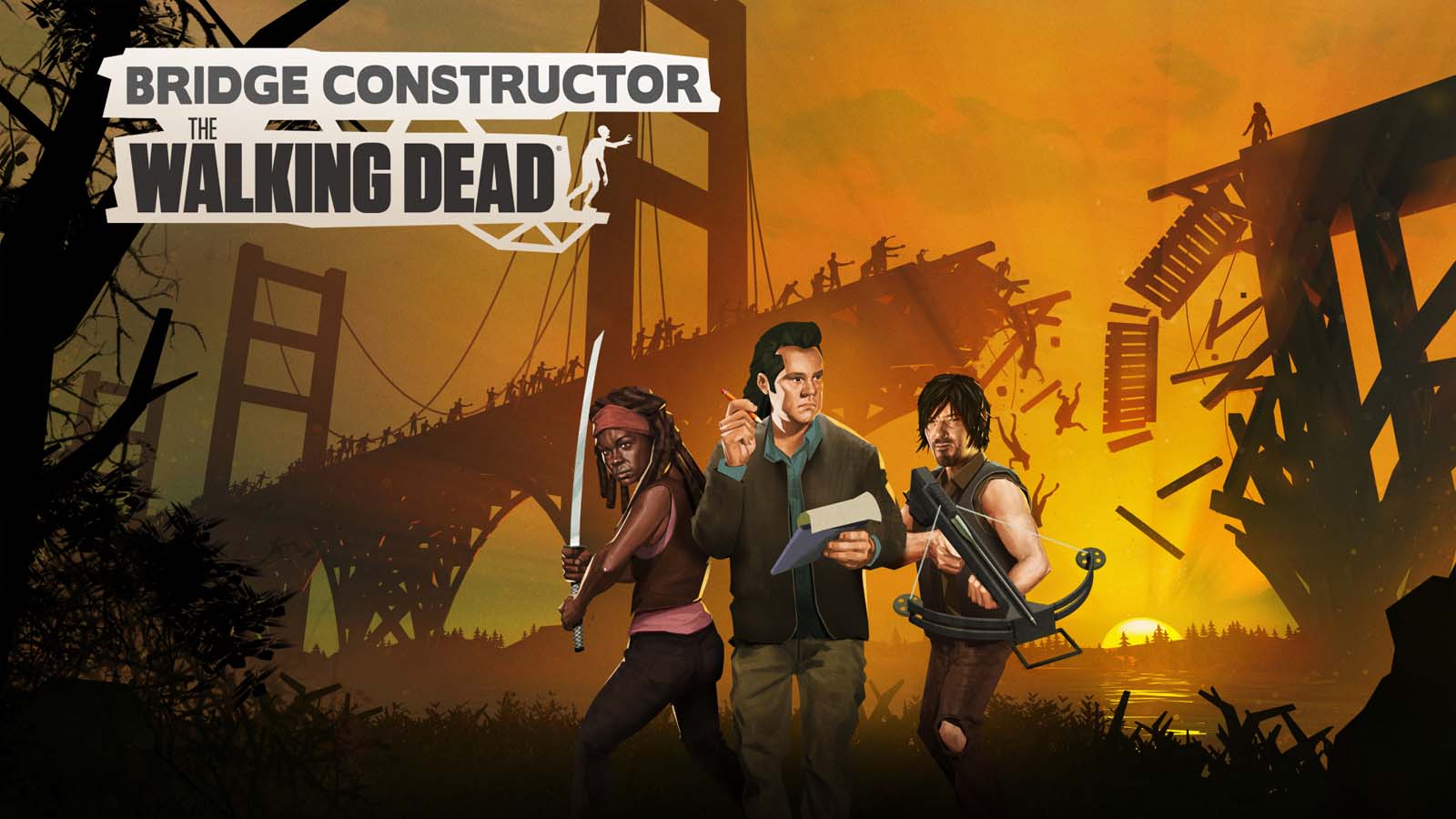 Bridge Constructor The Walking Dead World Premiere Live Action Trailer