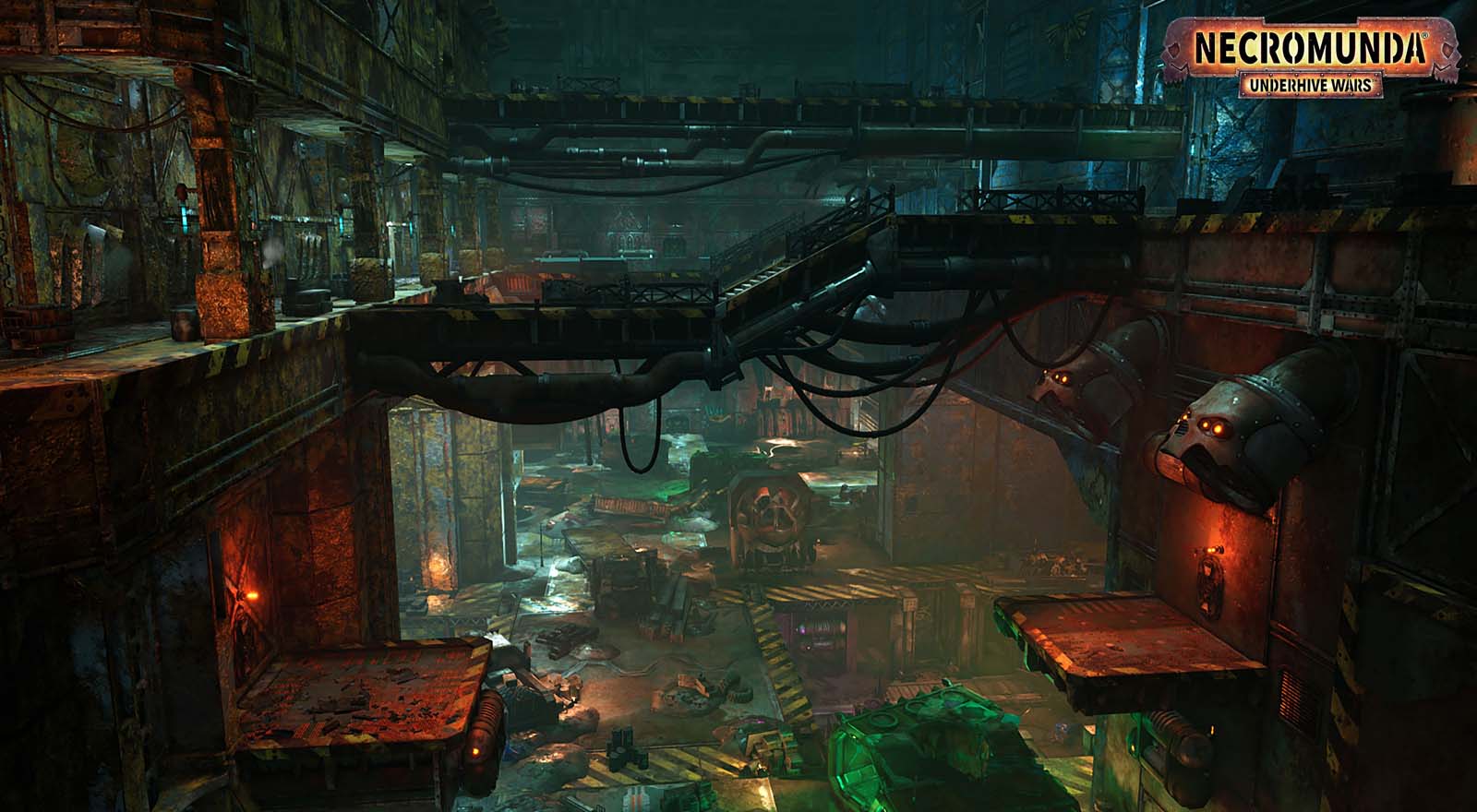 Necromunda Underhive Wars Deadly Environments Showcased In Huge