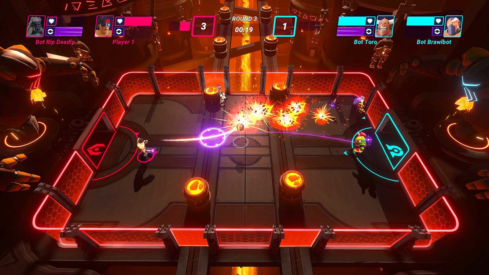 Hyper Brawl Tournament Review (PlayStation 4)