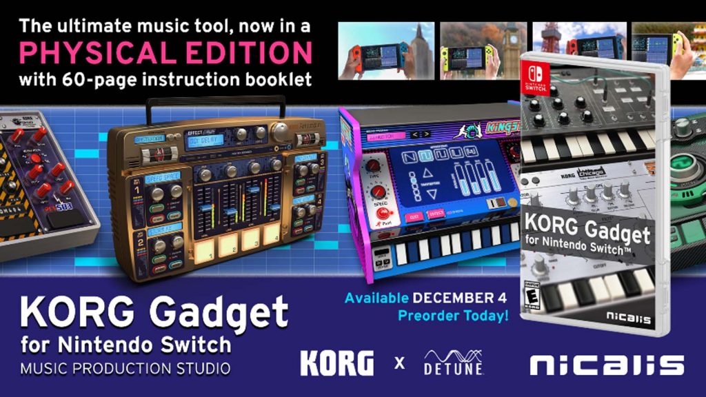 korg gadget review for nintendo switch