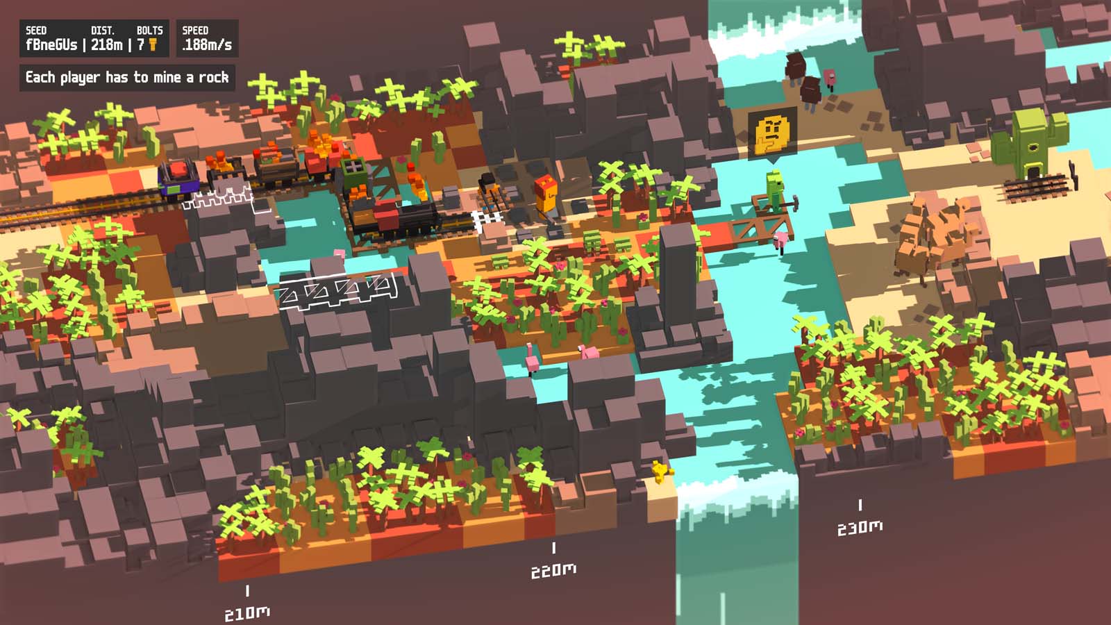 Unrailed! Review (Steam)