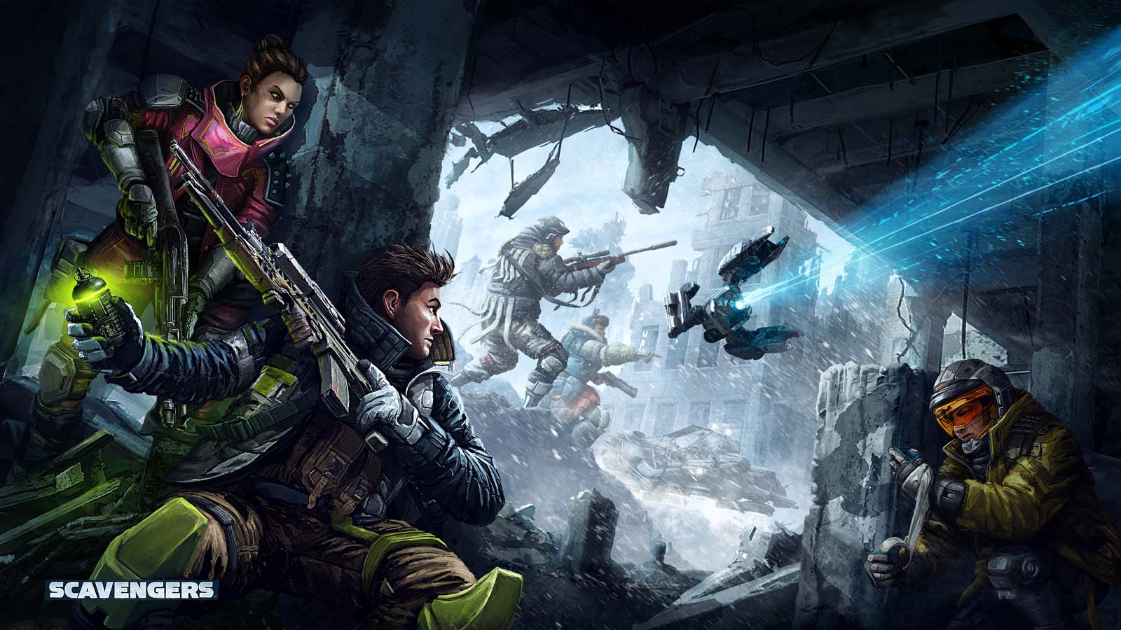PvEvP Survival Shooter Scavengers opens doors for Closed Beta on PC