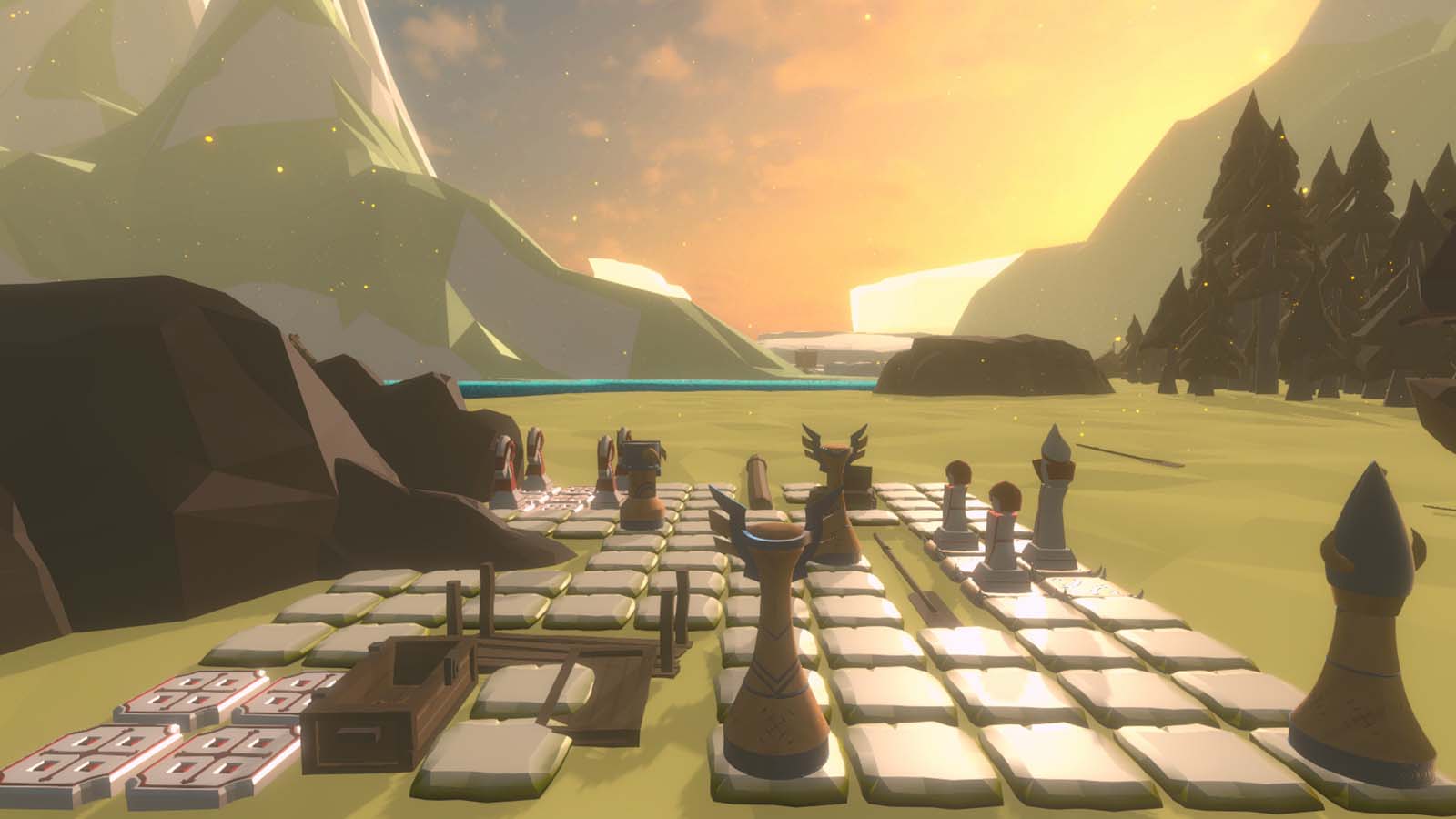 Chess Knights Viking Lands