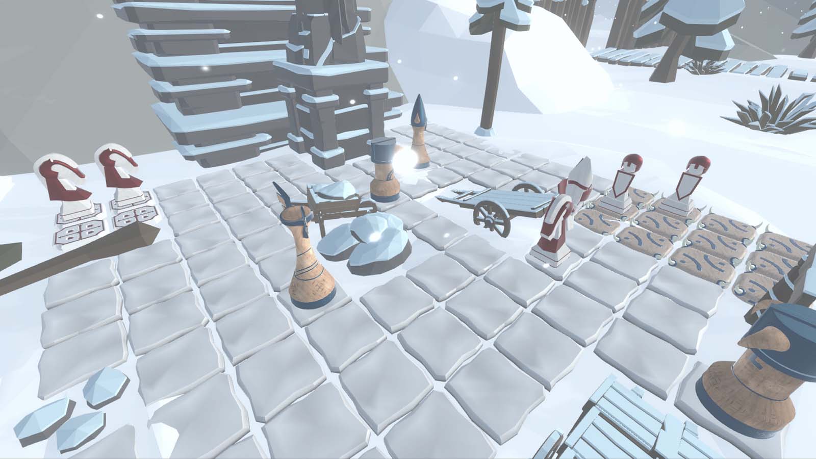 Chess Knights Viking Lands