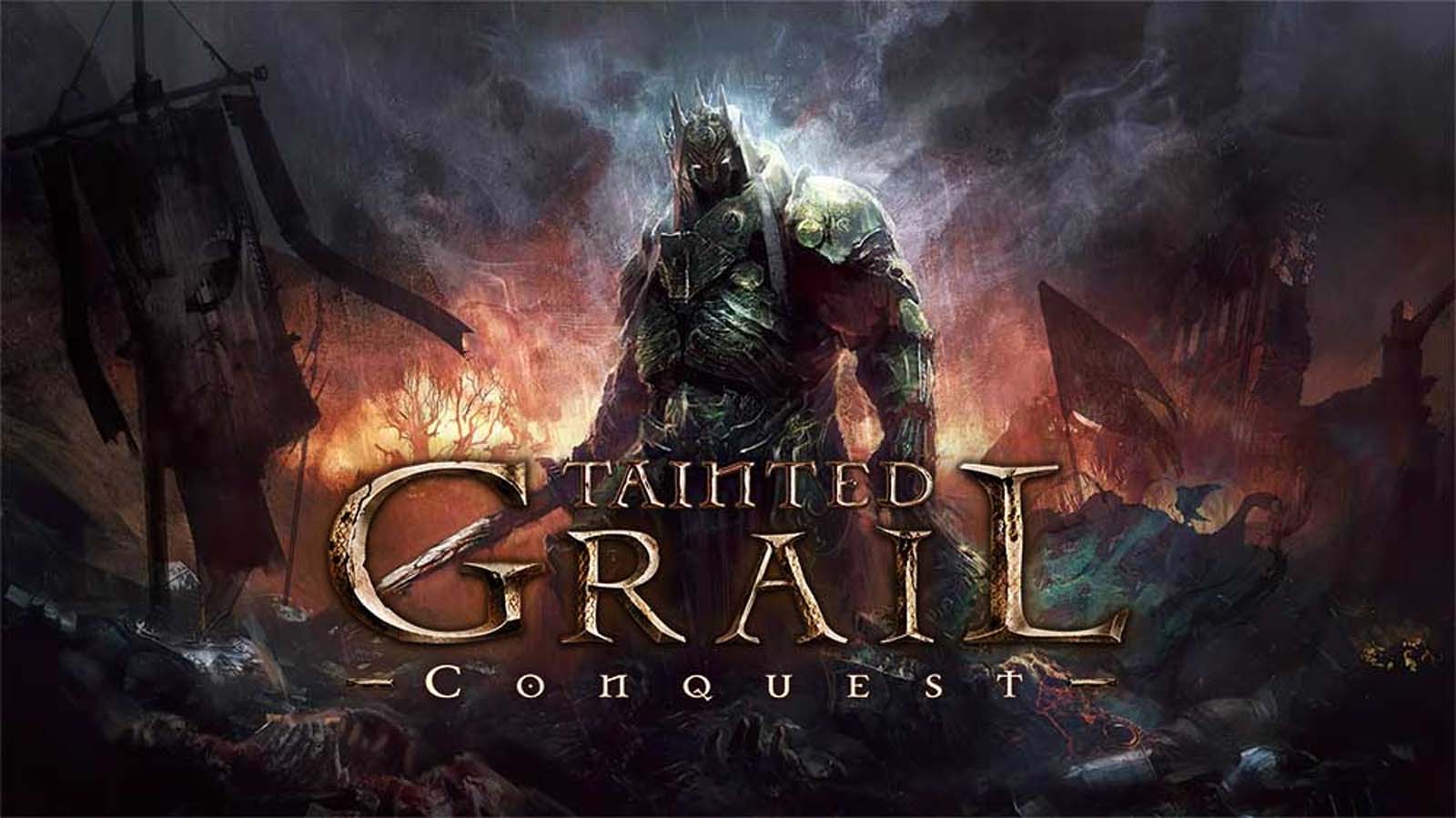 Deck Building Roguelike RPG Tainted Grail Conquest Launching On PC   Tainted Grail 