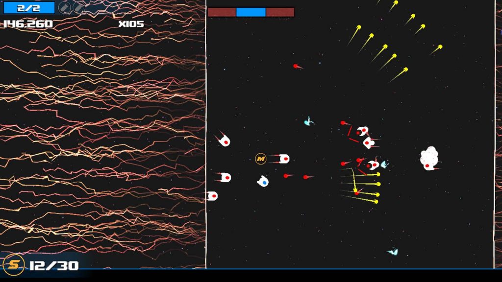 Arcade Space Shooter Review action shot