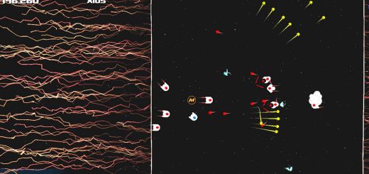 Arcade Space Shooter Review action shot