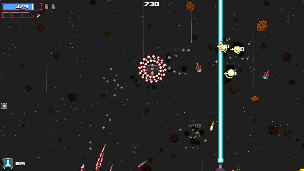Arcade Space Shooter Review explosion