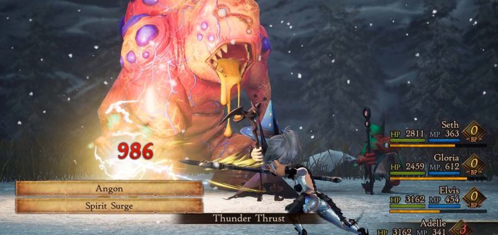 Bravely Default II Review monster fight