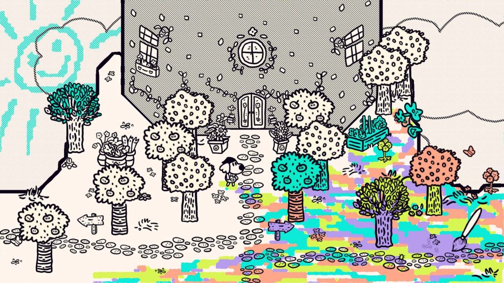Chicory A Colourful Tale Review rebuilding