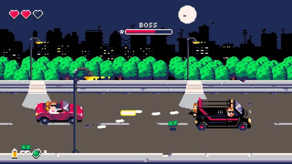 Donuts N Justice Review chase scene