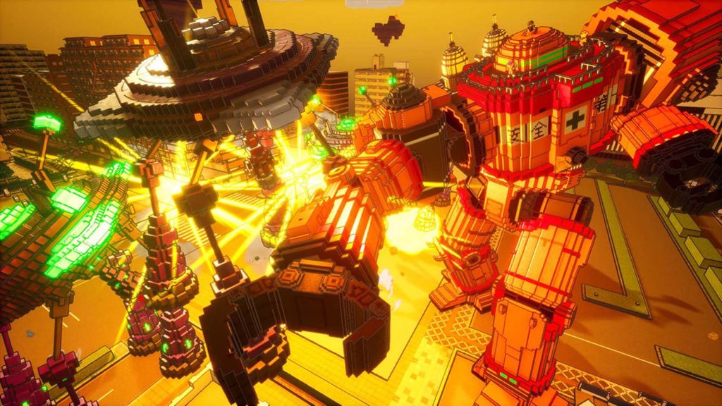 Earth Defense Force World Brothers Review mech fight
