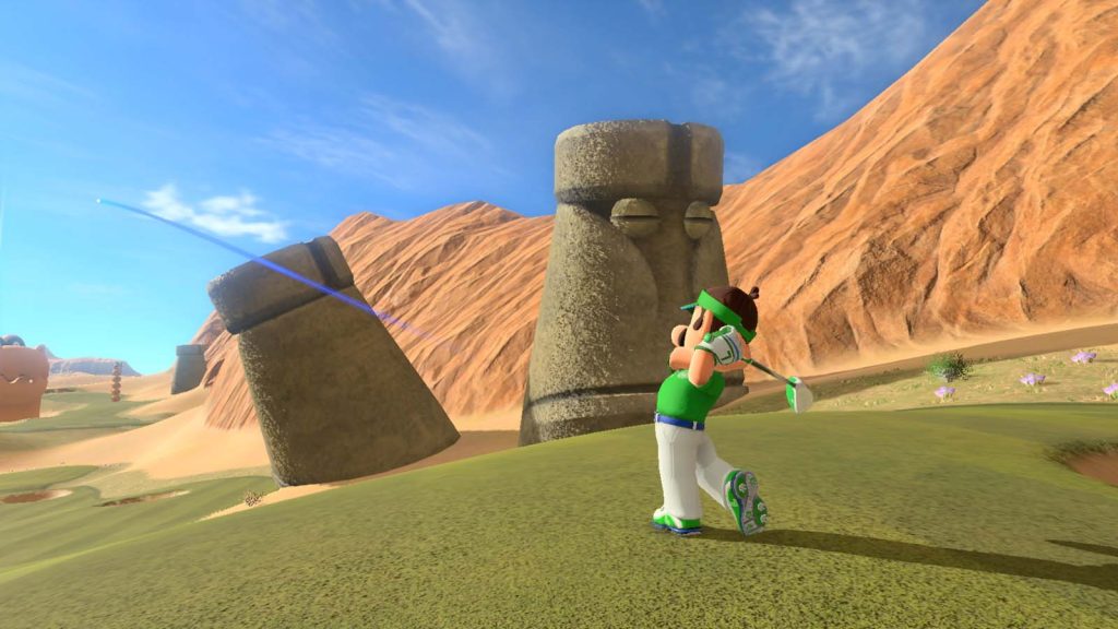 Mario Golf Super Rush Review luigi