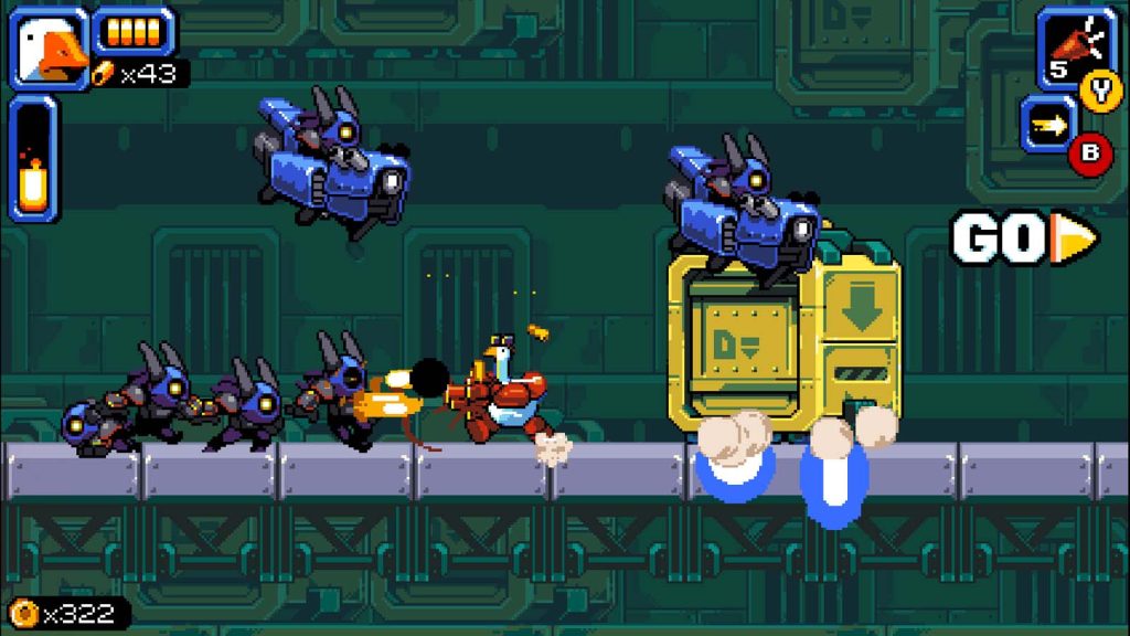 Mighty Goose Review action