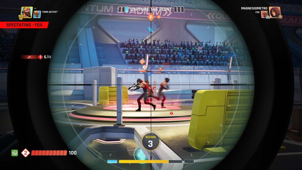 Quantum League Review scope shot