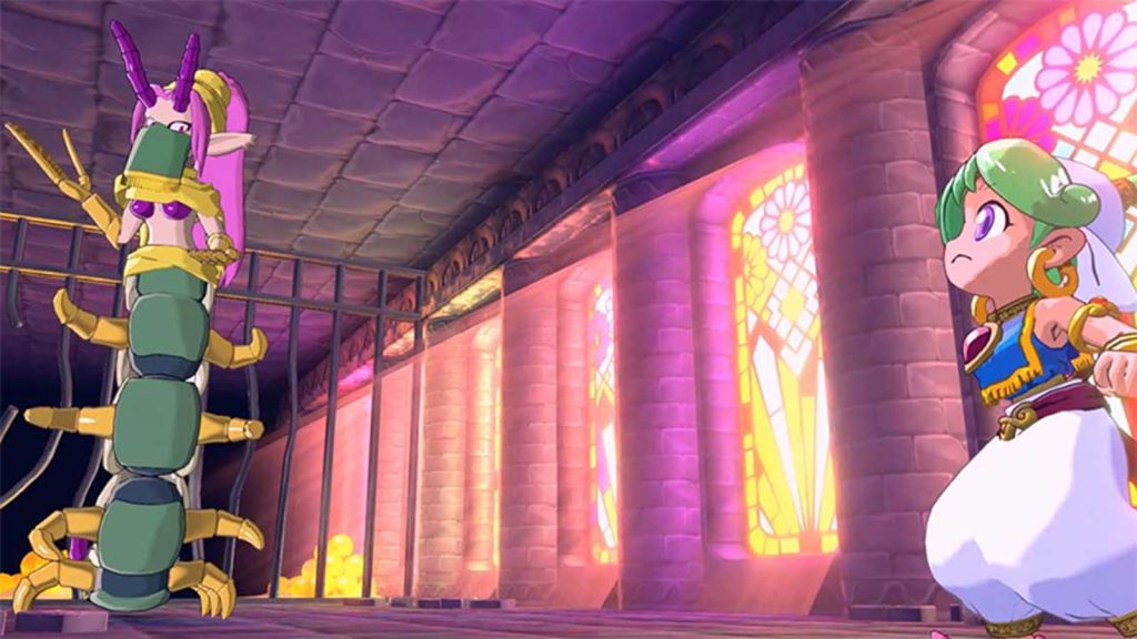 Wonder Boy Asha In Monster World Review boss fight