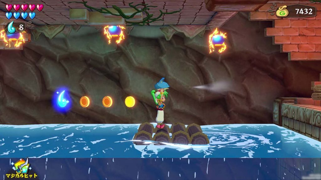 Wonder Boy Asha In Monster World Review on the river
