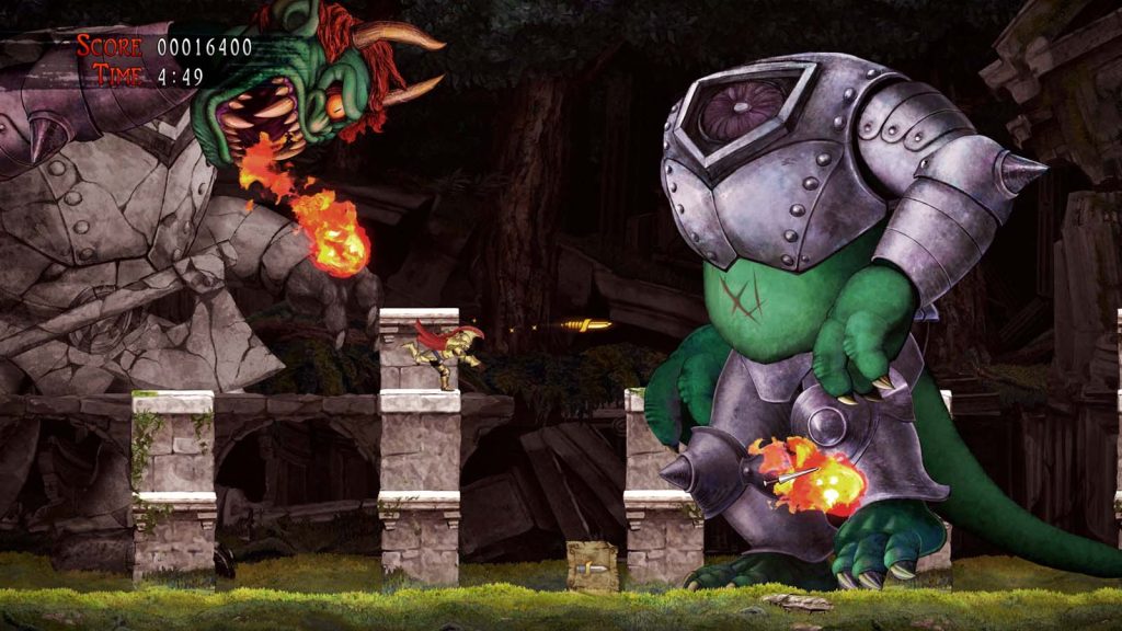 Ghosts N Goblins Resurrection Review boss fight
