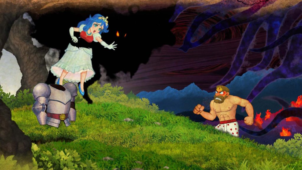 Ghosts N Goblins Resurrection Review cutscenes