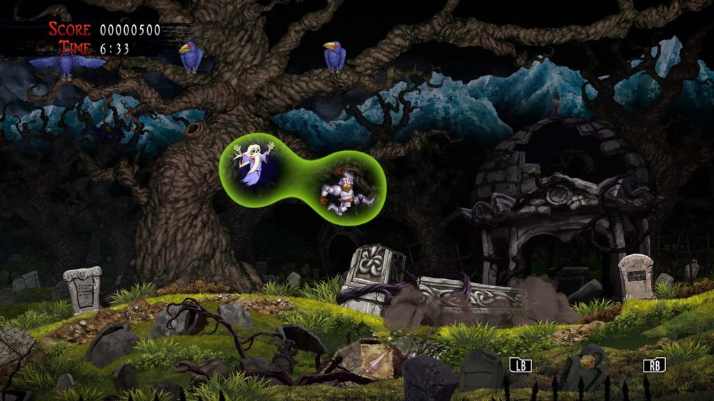 Ghosts N Goblins Resurrection Review special ability