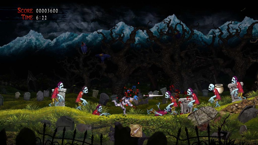 Ghosts N Goblins Resurrection Review zombie invasion