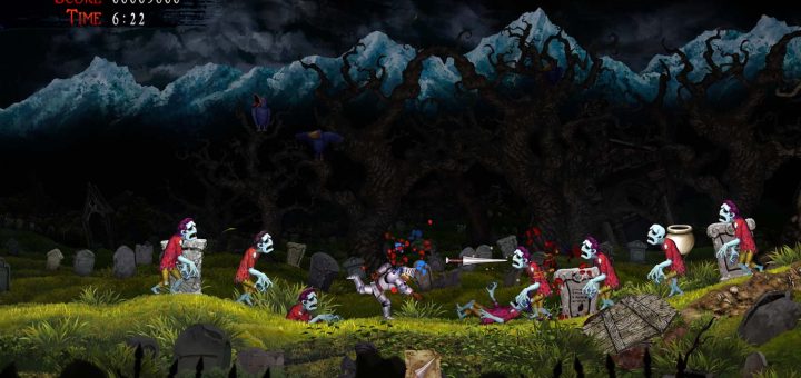 Ghosts N Goblins Resurrection Review zombie invasion