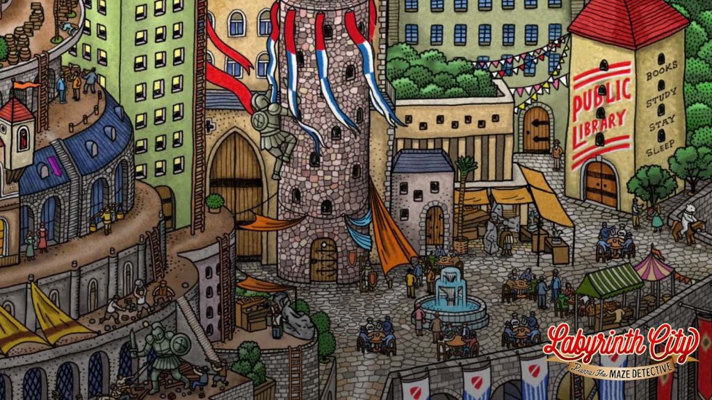 Labyrinth City Pierre The Maze Detective review