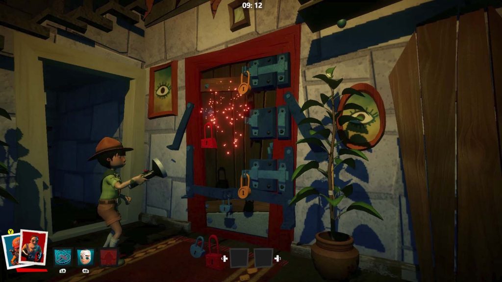 Secret Neighbor Review locked door