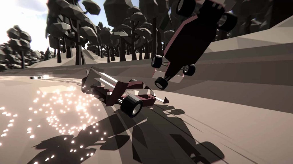Formula Retro Racing Review crash