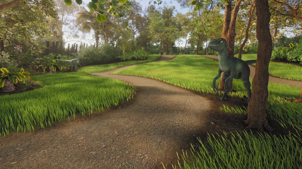 Lawn Mowing Simulator Dino Safari Review