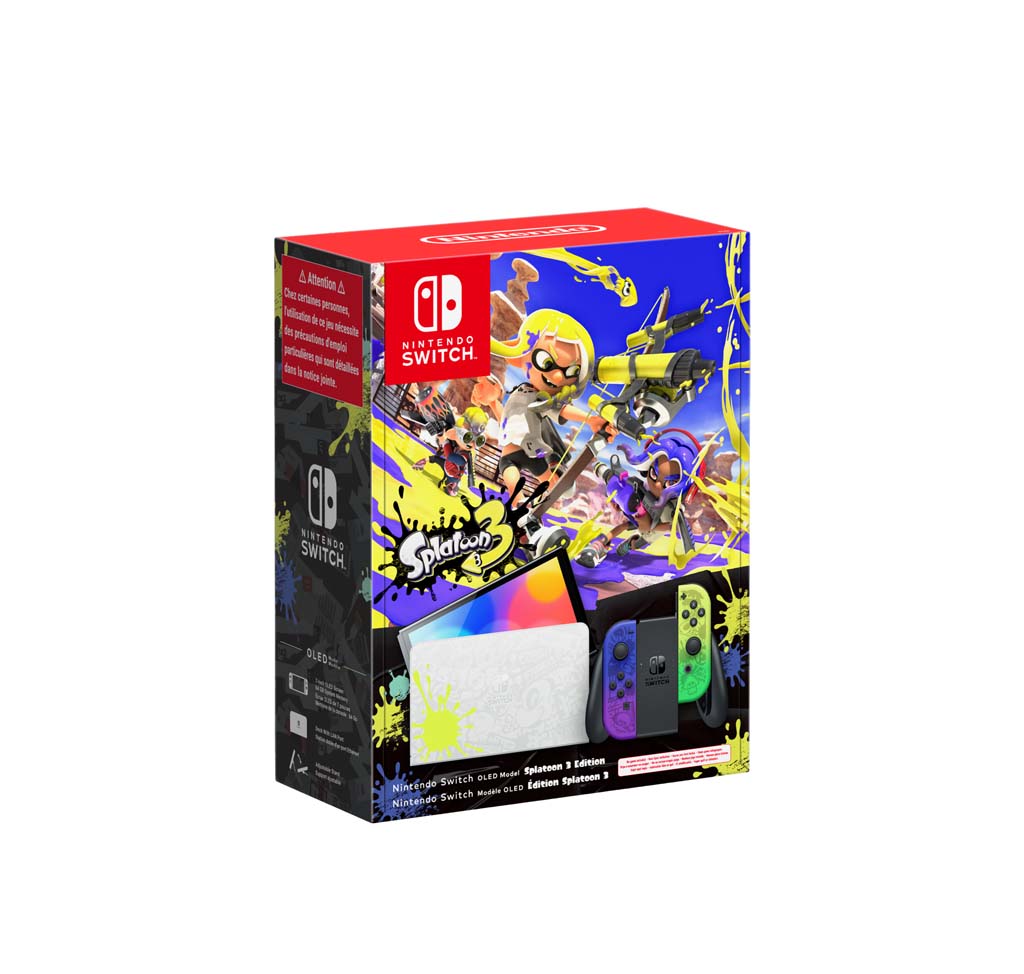 Nintendo Switch OLED Model Splatoon 3 Edition console