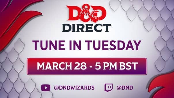 A D&D Direct Is Coming On March 28