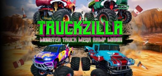 Truckzilla Monster Truck Mega Ramp Mania
