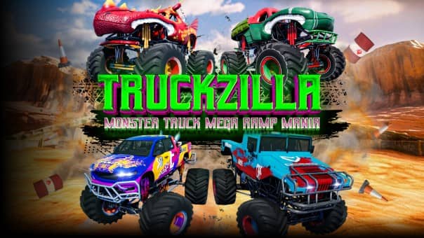 Truckzilla Monster Truck Mega Ramp Mania Video Review