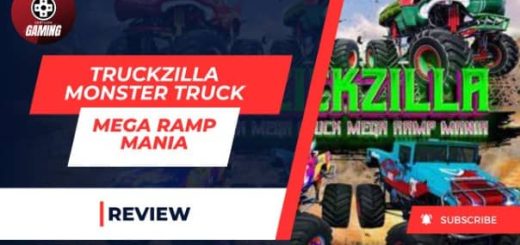 Truckzilla Monster Truck Mega Ramp Mania Video Review