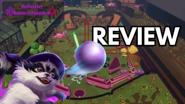 Roxy Raccoon's Pinball Panic Review title