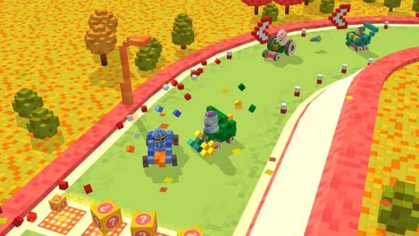Pixel Car Racing Blocky Crash Review
