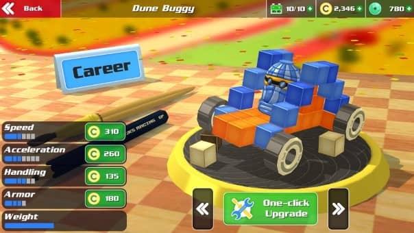 Pixel Car Racing Blocky Crash Review