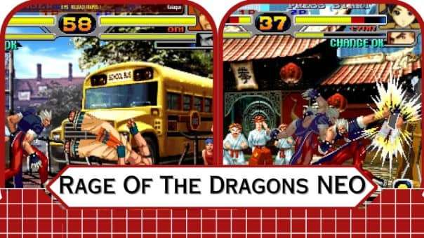 Rage Of The Dragons NEO