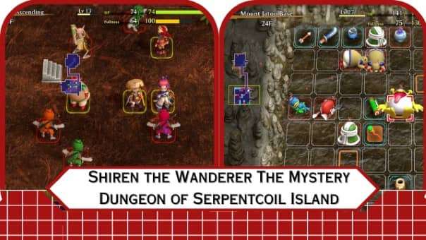 Shiren the Wanderer The Mystery Dungeon of Serpentcoil Island Review
