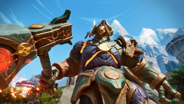 Strategic combat against a monstrous boss in Eternal Strands