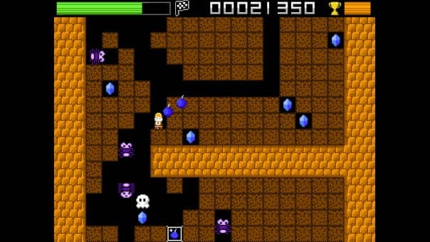 A Retro Endurance 8bit Preview image of the mining game.