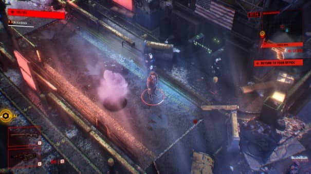 street level gameplay in Detechtive 2112