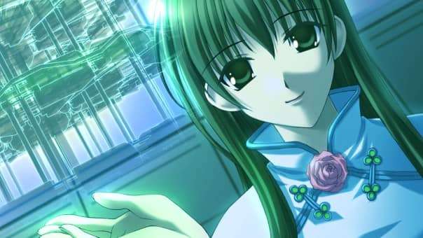 "Akanegasaki Sora profile shot from Ever 17: The Out of Infinity review.